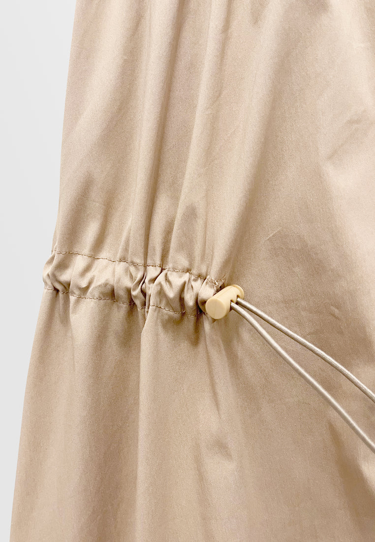 Women Long Skirt - Khaki - S3W725