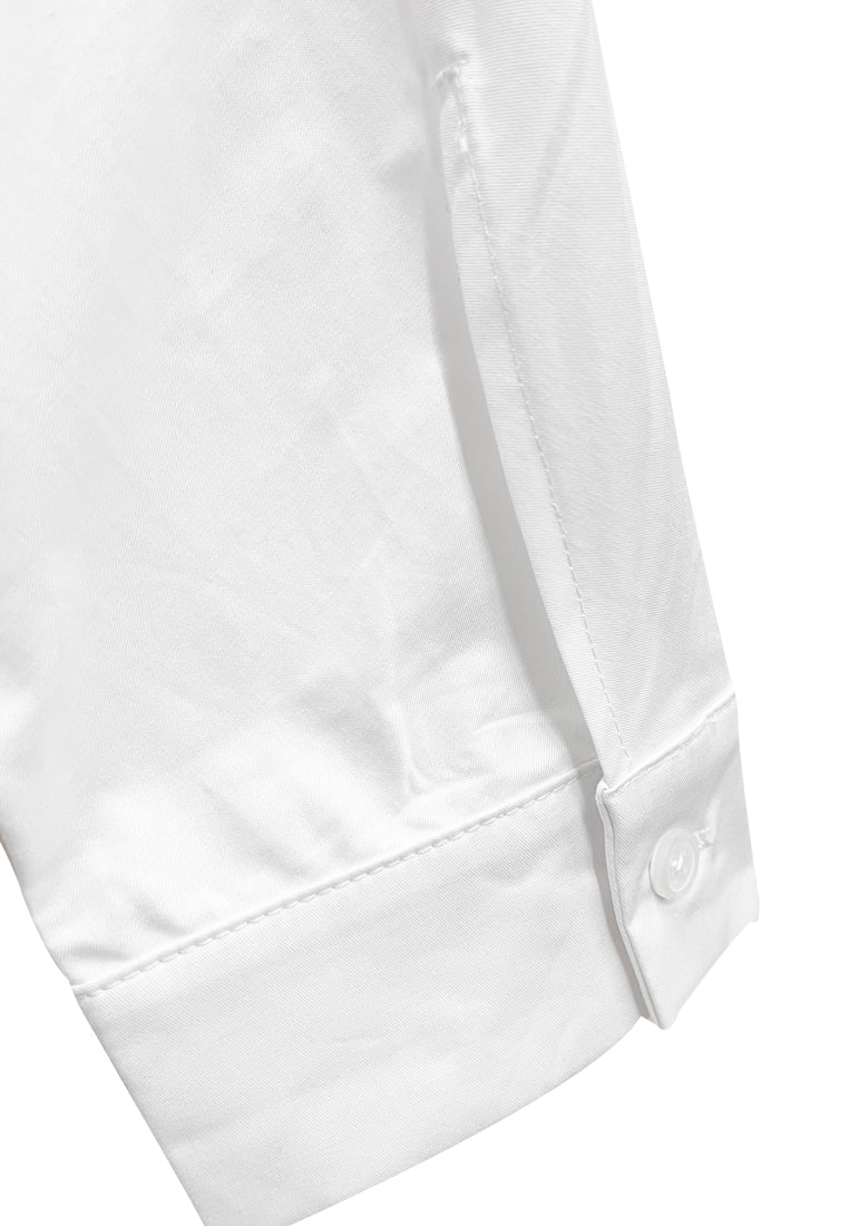 Women Long-Sleeve Shirt - White - M2W335-1
