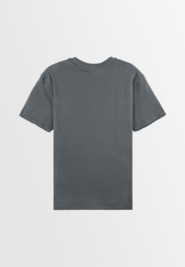 Men Short-Sleeve Graphic Tee - Dark Grey - 310029