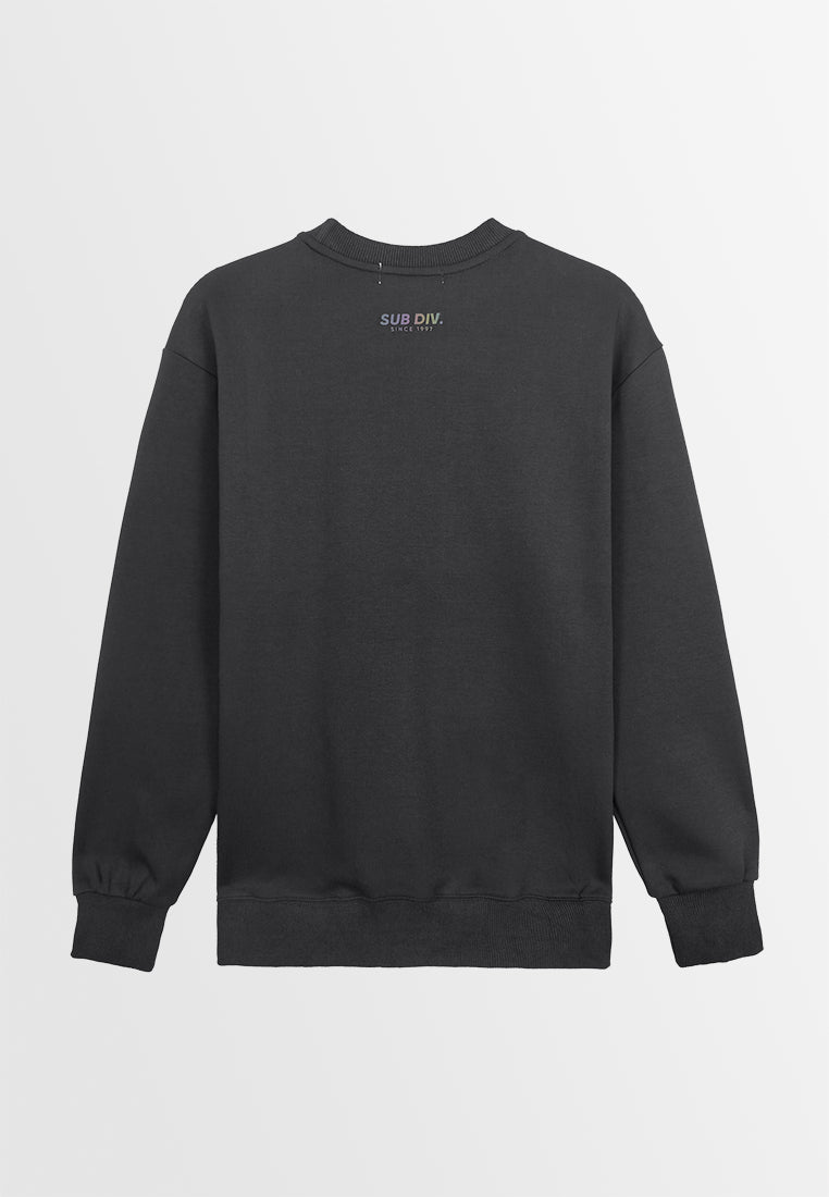 Men Long-Sleeve Sweatshirt - Black - 310170