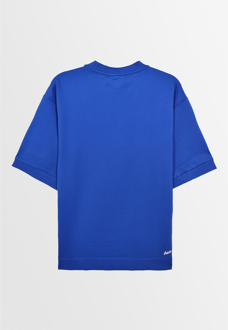 Men Short-Sleeve Sweatshirt - Blue - M3M850
