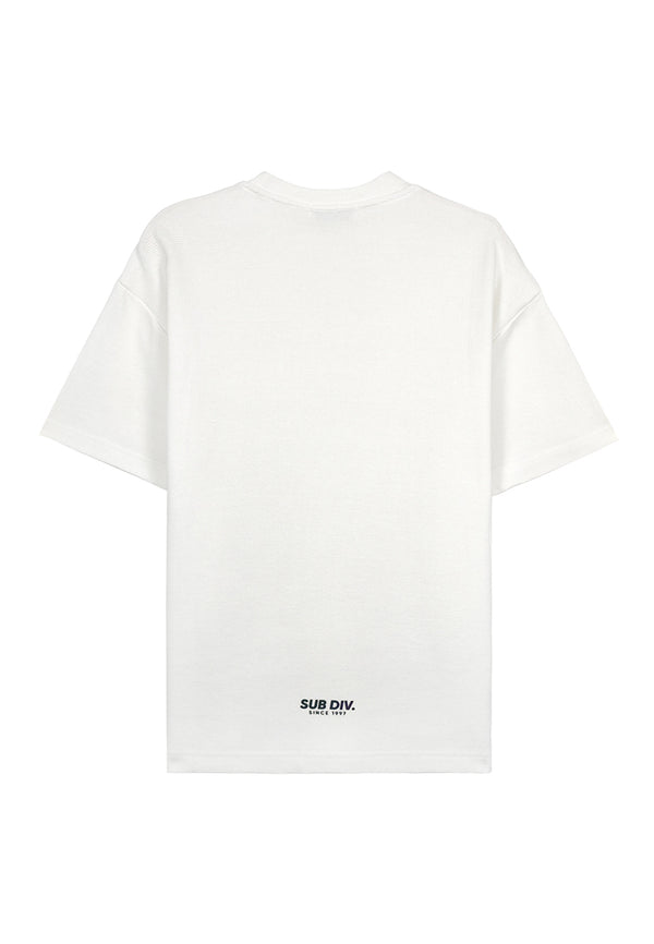 Men Short-Sleeve Fashion Tee - White - 410009
