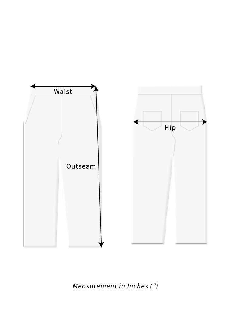 Men Long Cargo Pants - Black - 410092