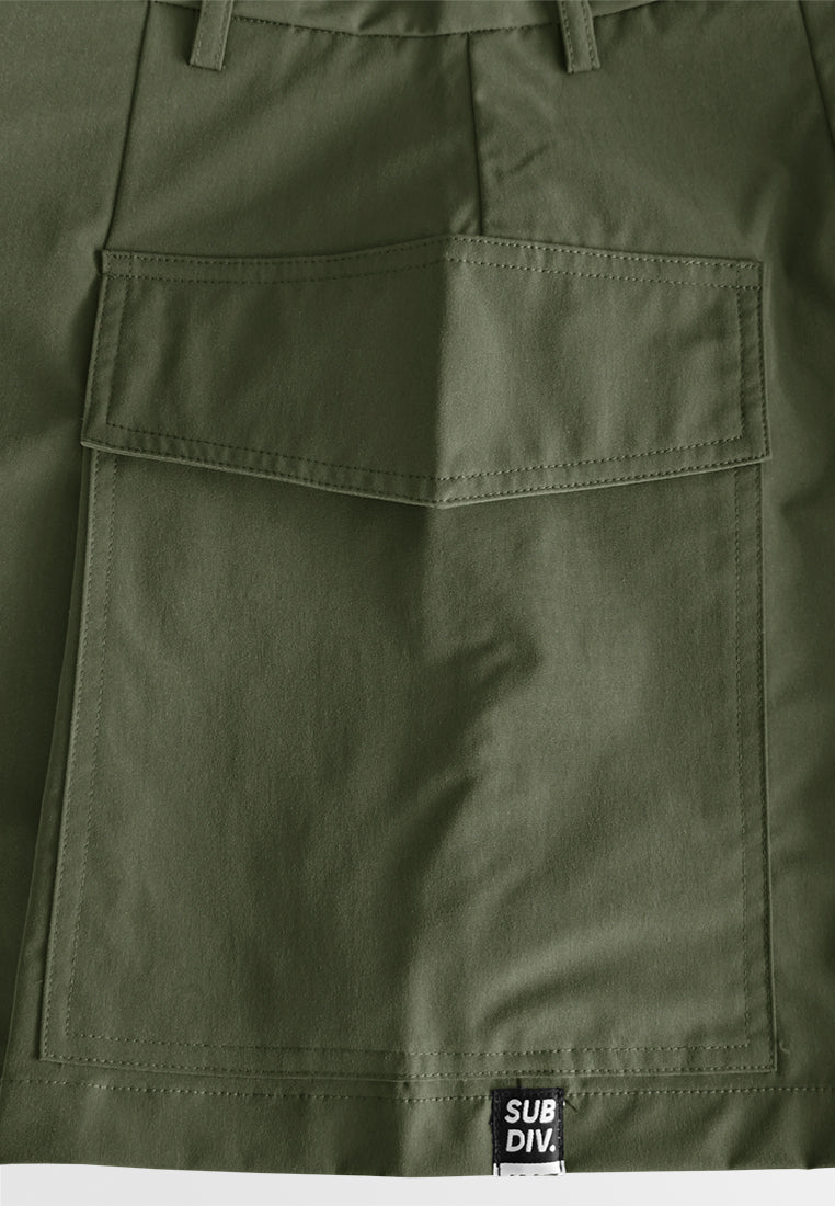 Women Short Pants - Army Green - 510057