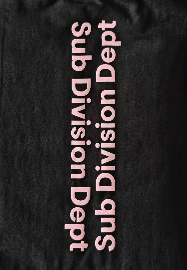 Women Short-Sleeve Fashion Tee - Black - 510058