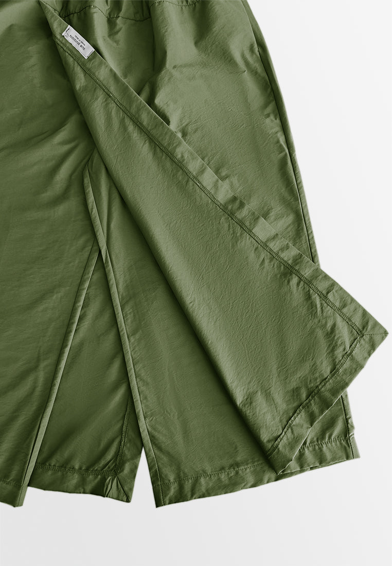 Women Skort - Army Green - 510052