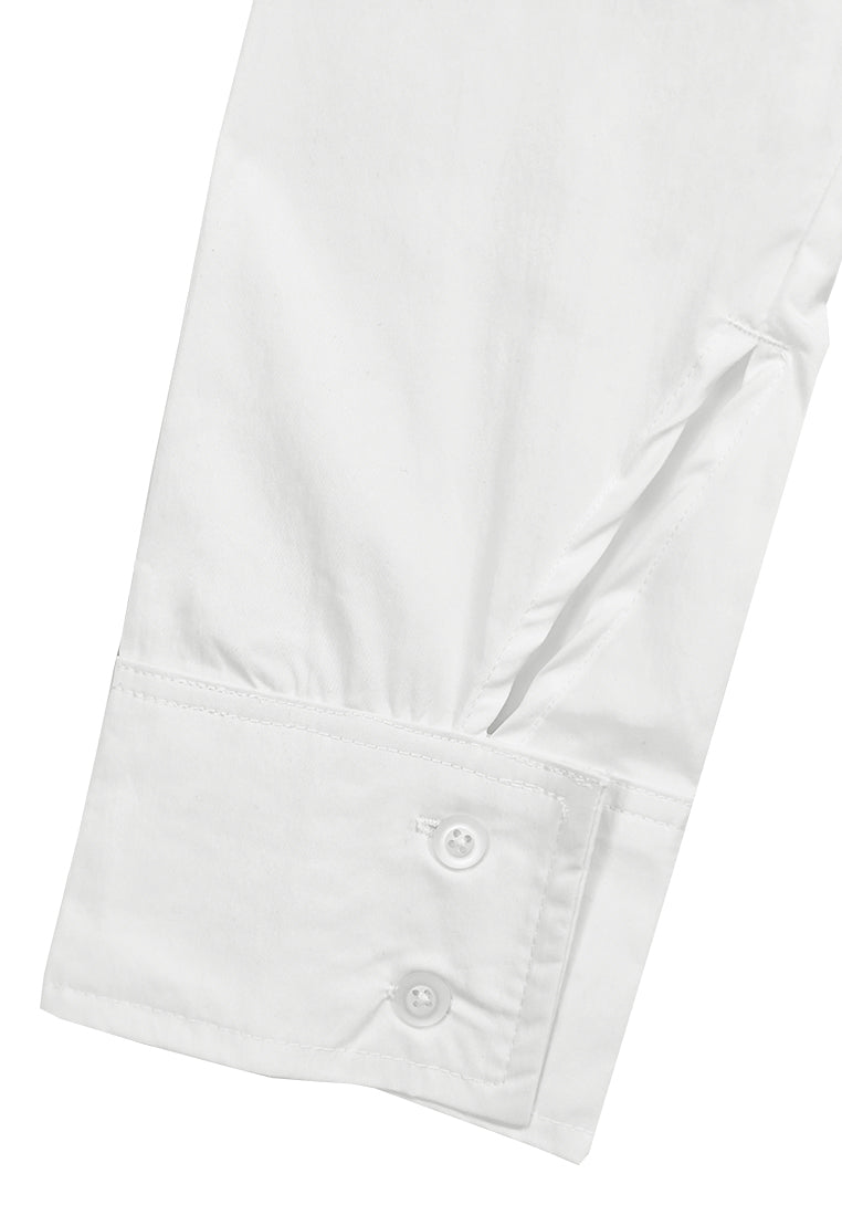 Women Long-Sleeve Shirt - White - M3W800