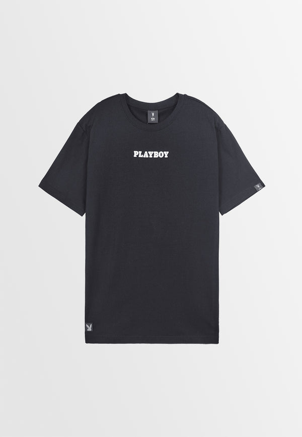 Playboy x SUB Men Short-Sleeve Graphic Tee - Black - 410164