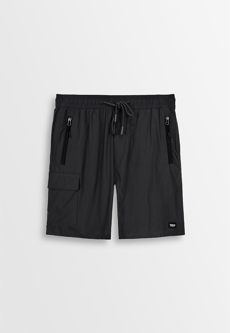Men Woven Short Jogger - Black - 410053 – SUB Apparel Online Store
