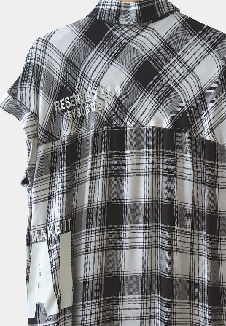 Women Fashion Shirt - Black - S2W282