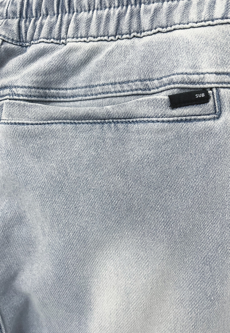 Men Long Jegging - Light Blue - S3M700