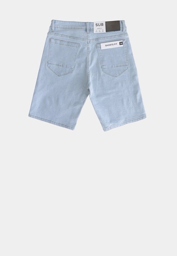 Men Short Jeans - Light Blue - S2M055