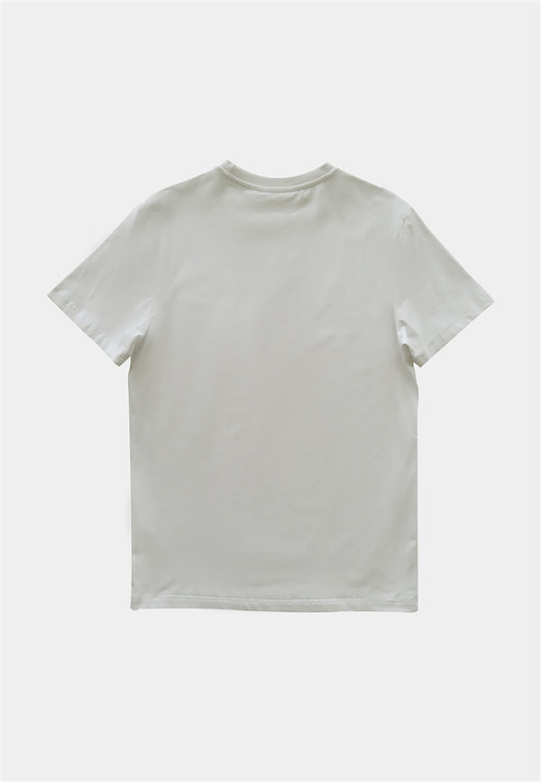 Men Short-Sleeve Graphic Tee  - White - H1M102