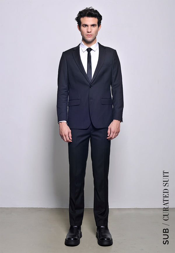 Men Suit Blazer - Black - H2M692