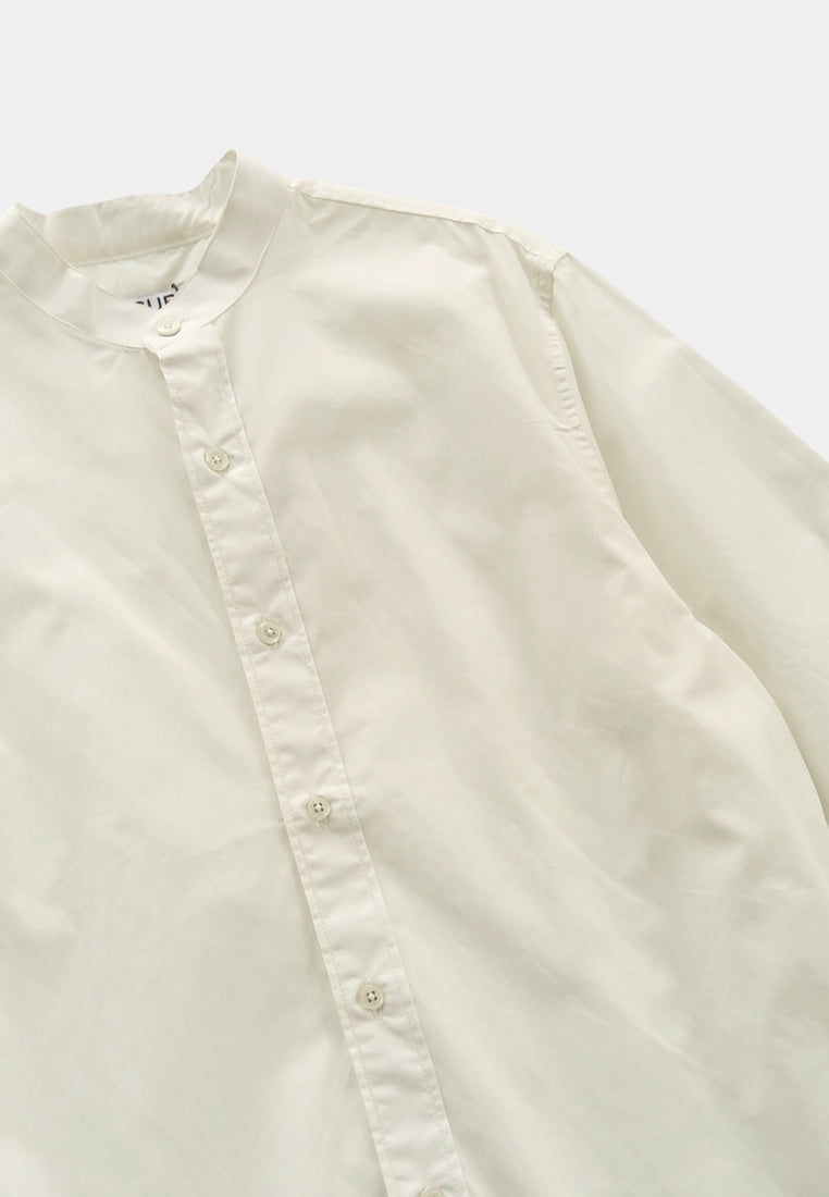 Men Long-Sleeve Shirt - White - M2M291