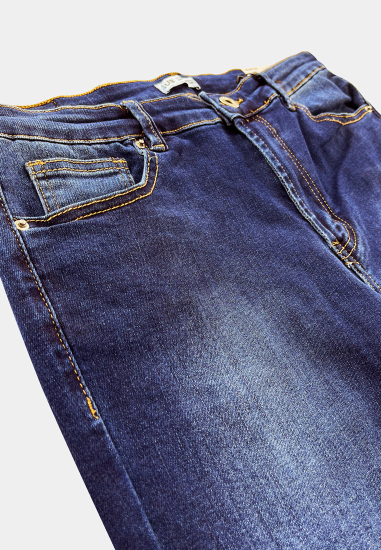 Women Skinny Fit Long Jeans - Blue - F2W381