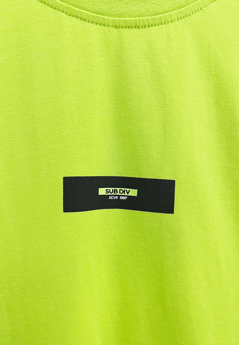 Men Short-Sleeve Fashion Tee - Green - M3M671