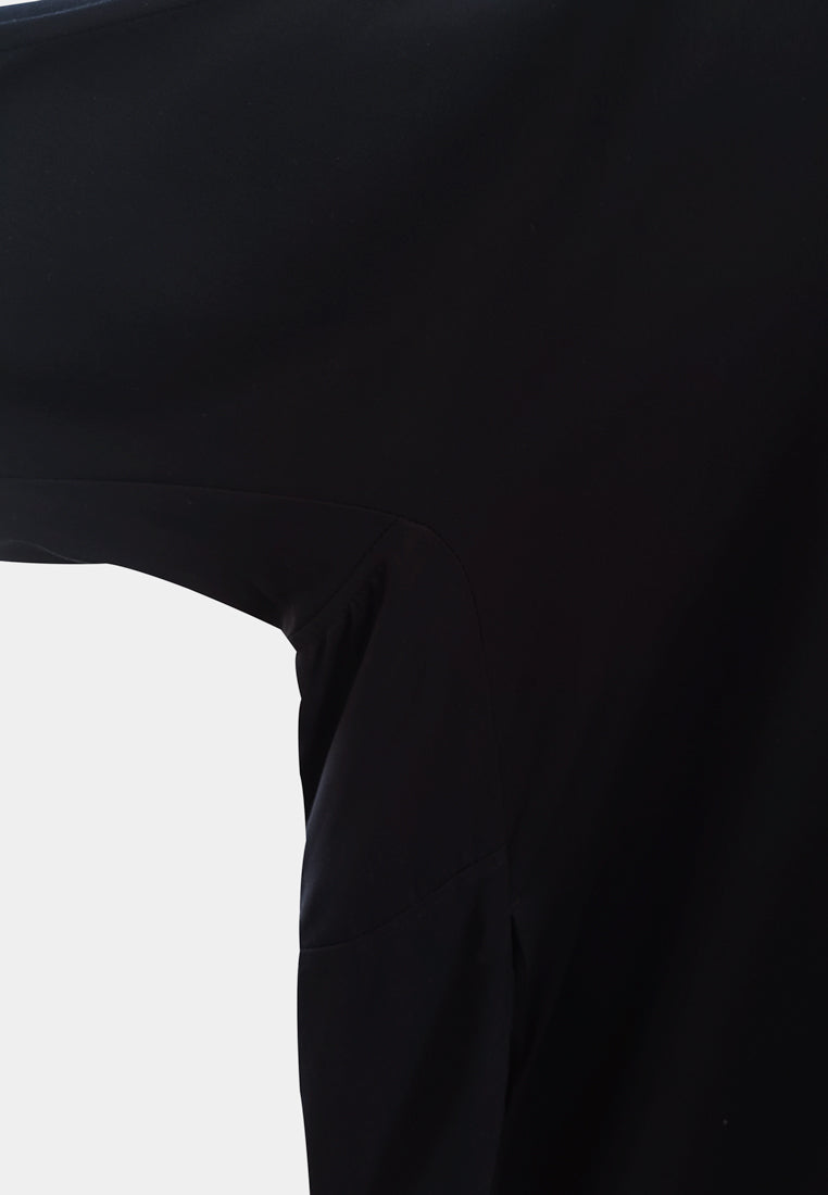 Women Long-Sleeve Shirt - Black - M2W332