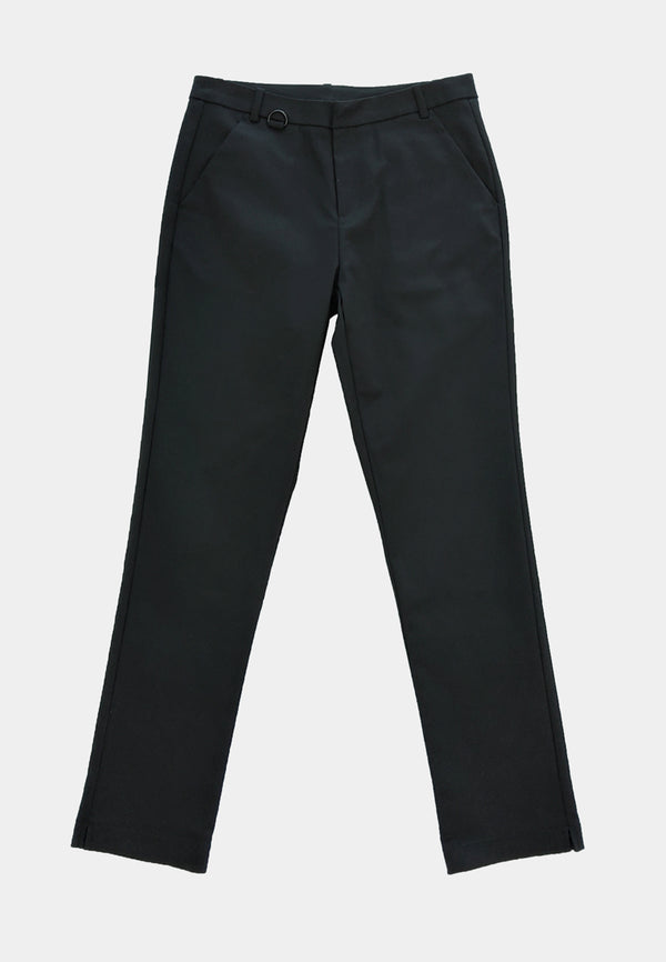 Women Skinny Fit Long Pants - Black - H1W209