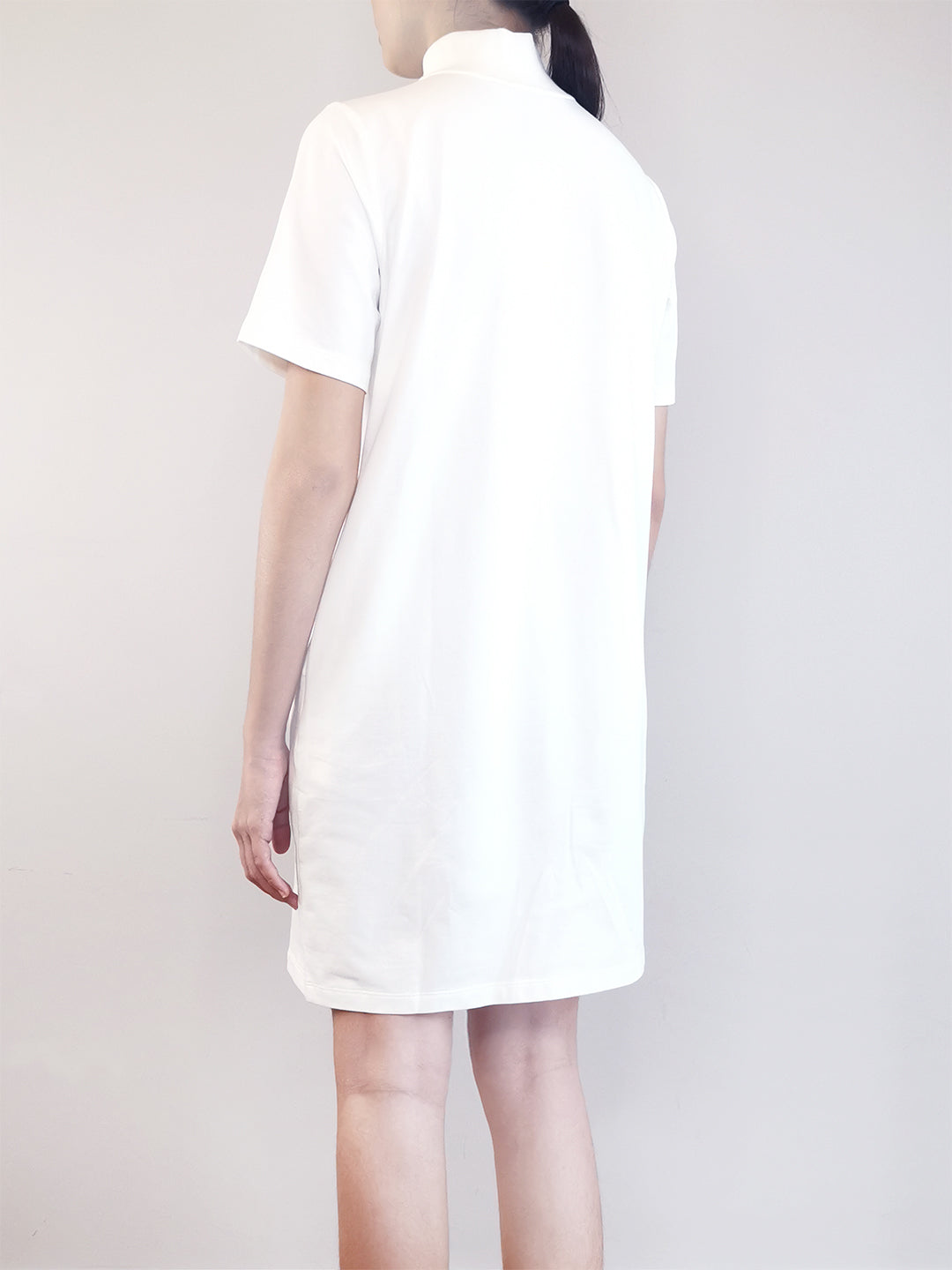 Women Sweater Dress - White - M0W532