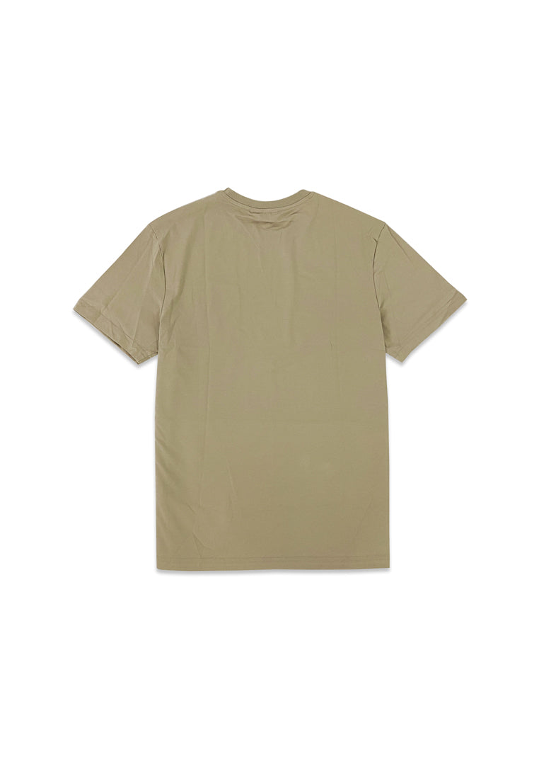 MEN SHORT-SLEEVE GRAPHIC TEE - KHAKI - M1M032