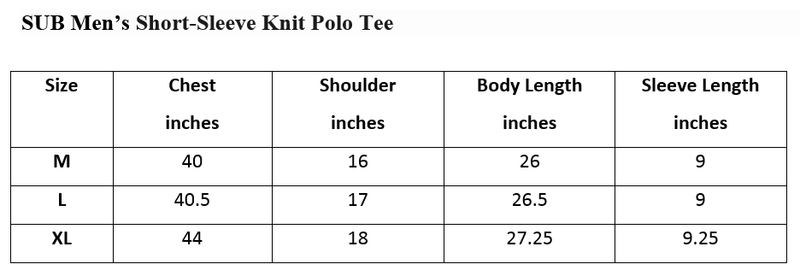 Men Short-Sleeve Knit Polo Tee - Orange - H1M228