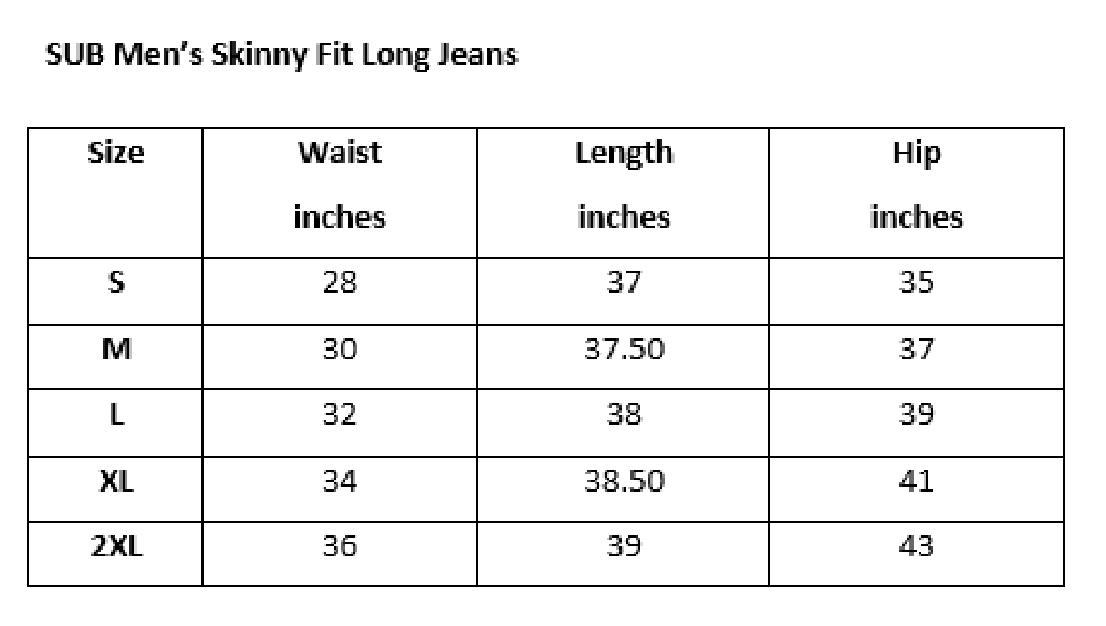 Men Skinny Fit Long Jeans - Light Blue - F2M359