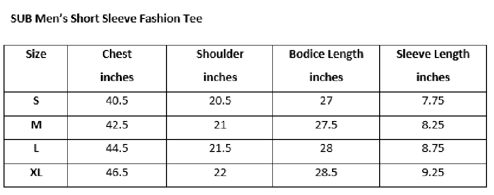 Men Short-Sleeve Fashion Tee - Black - F2M499