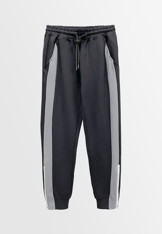 Men Long Jogger - Black - S3M555