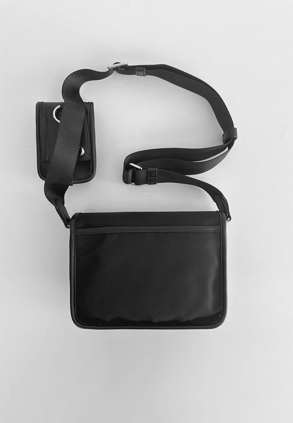 SUB DIVISION Sling Bag - Black - 310002