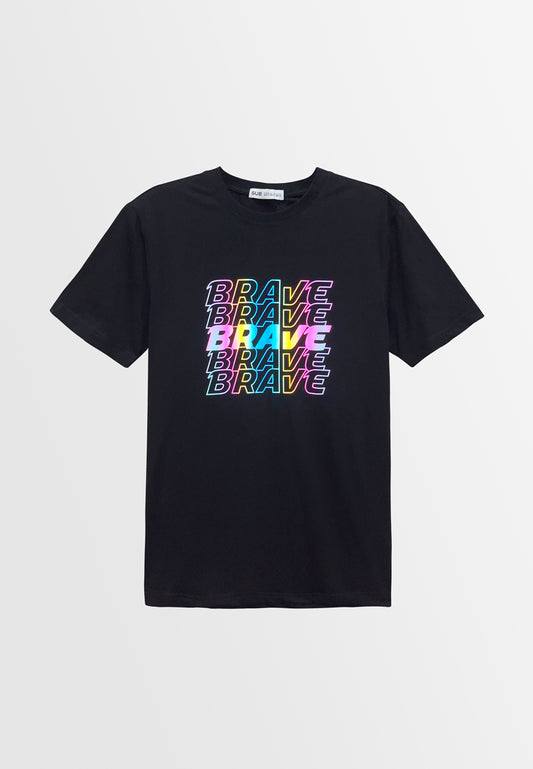 Men Short-Sleeve Graphic Tee - Black - M3M682