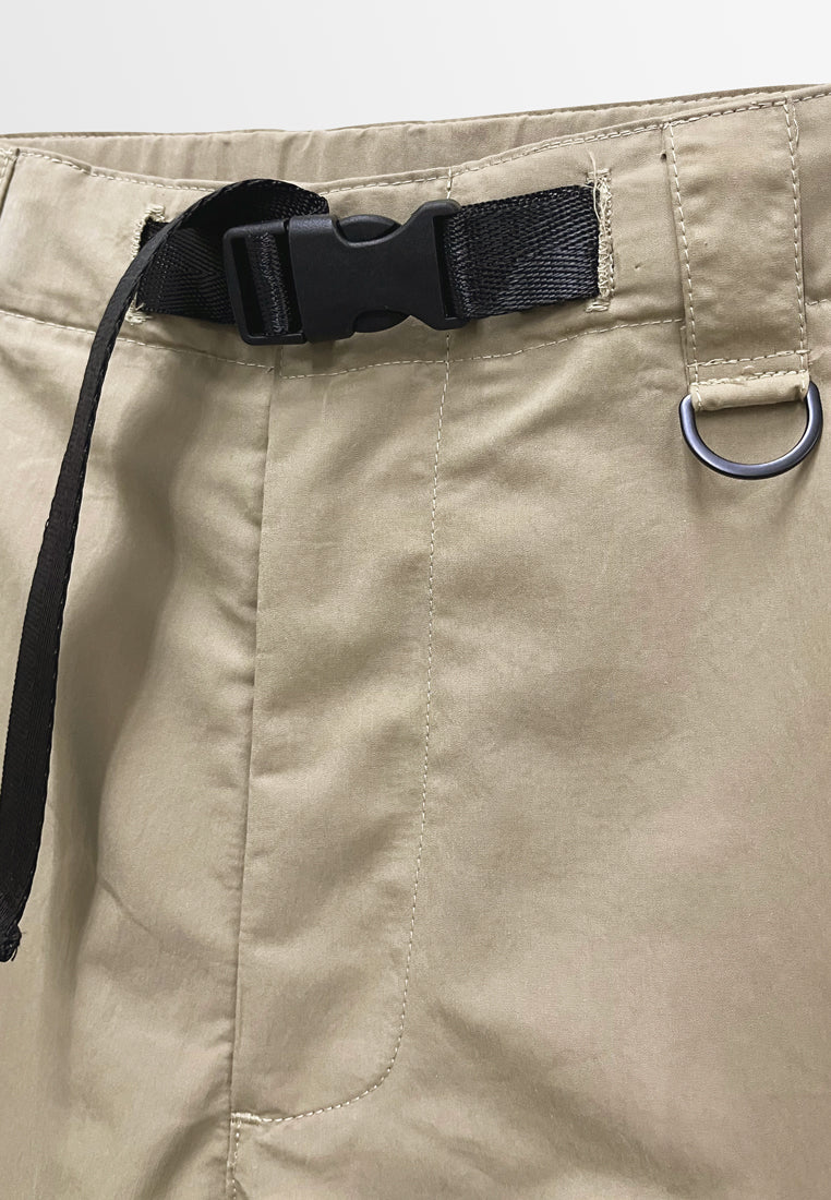 Men Cargo Short Pants - Khaki - S3M750