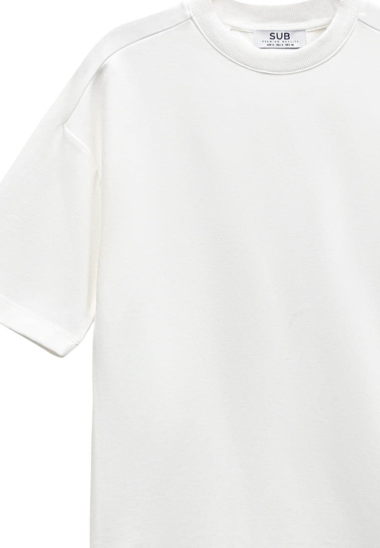 Men Short-Sleeve Fashion Tee - White - M3M822