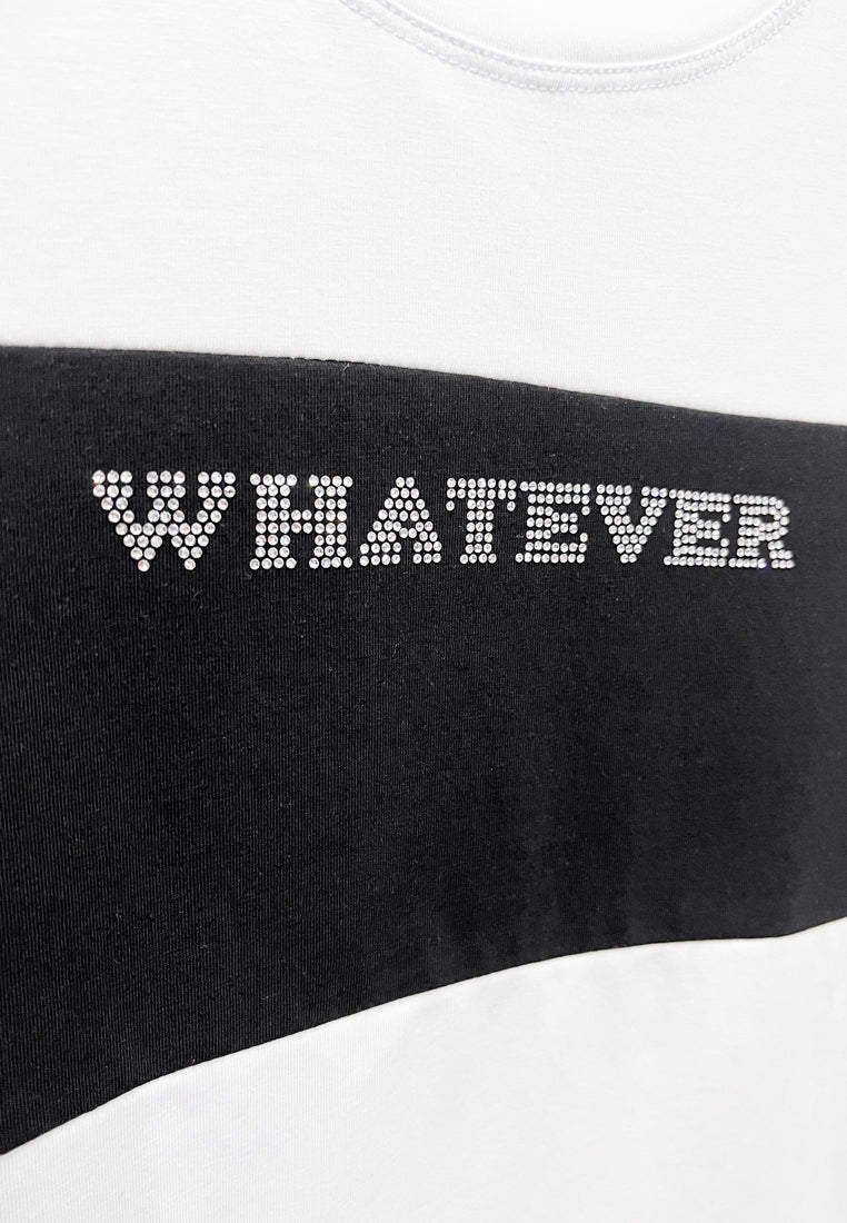 Women Short-Sleeve Graphic Tee - White - M3W792