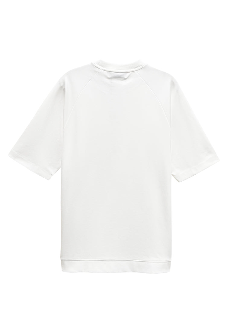 Men Short-Sleeve Fashion Tee - White - M3M822