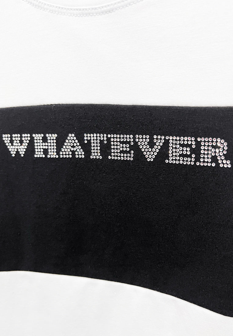 Women Short-Sleeve Graphic Tee - White - M3W792