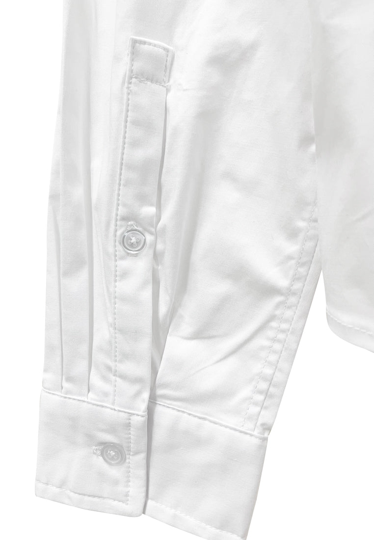 Women Long-Sleeve Shirt - White - S3W648