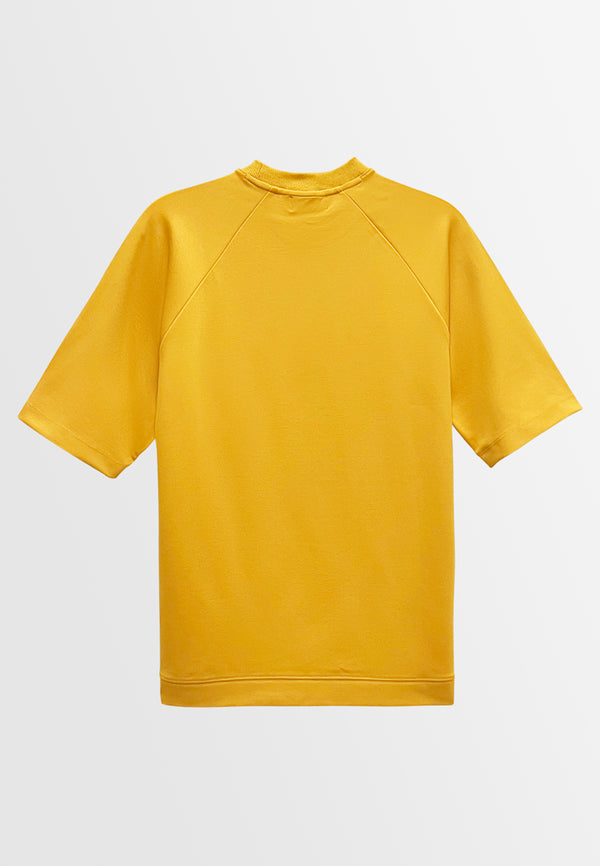 Men Short-Sleeve Fashion Tee - Yellow - M3M823