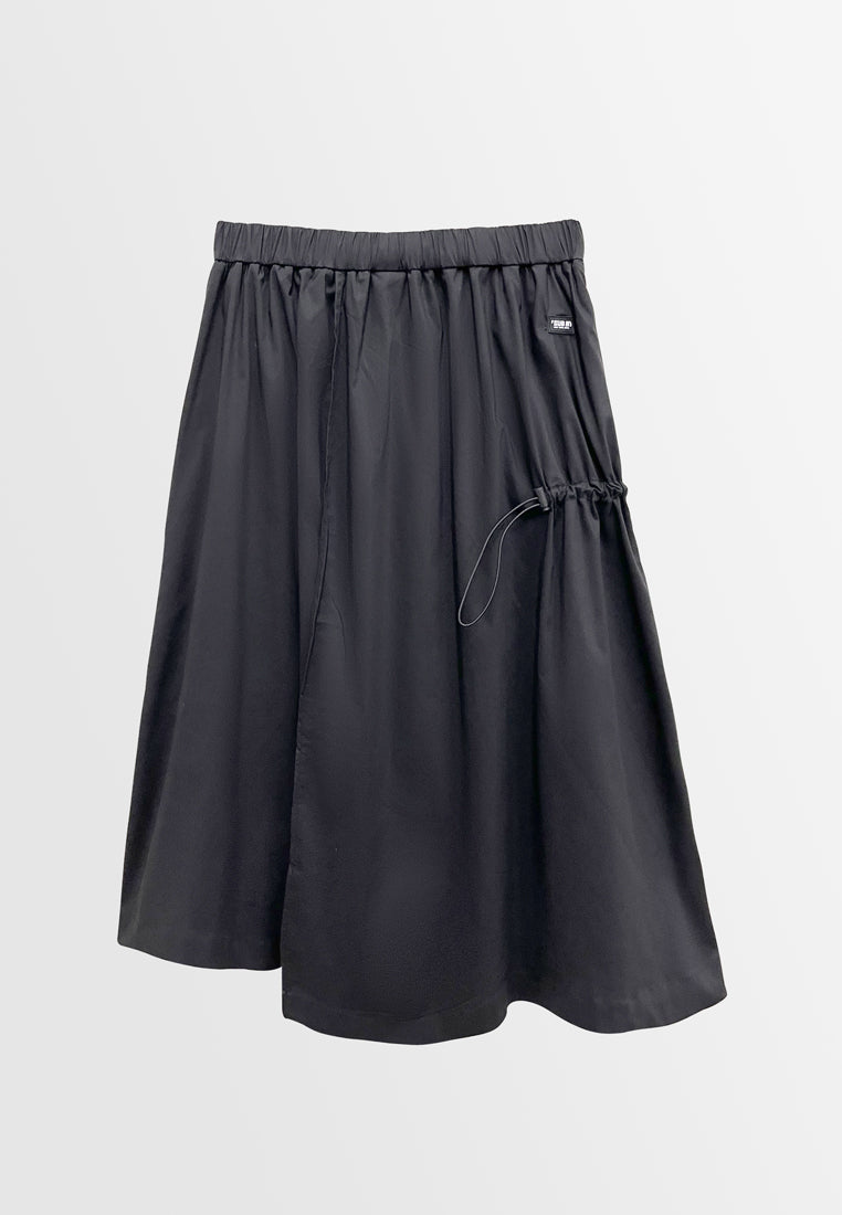 Women Long Skirt - Black - S3W724