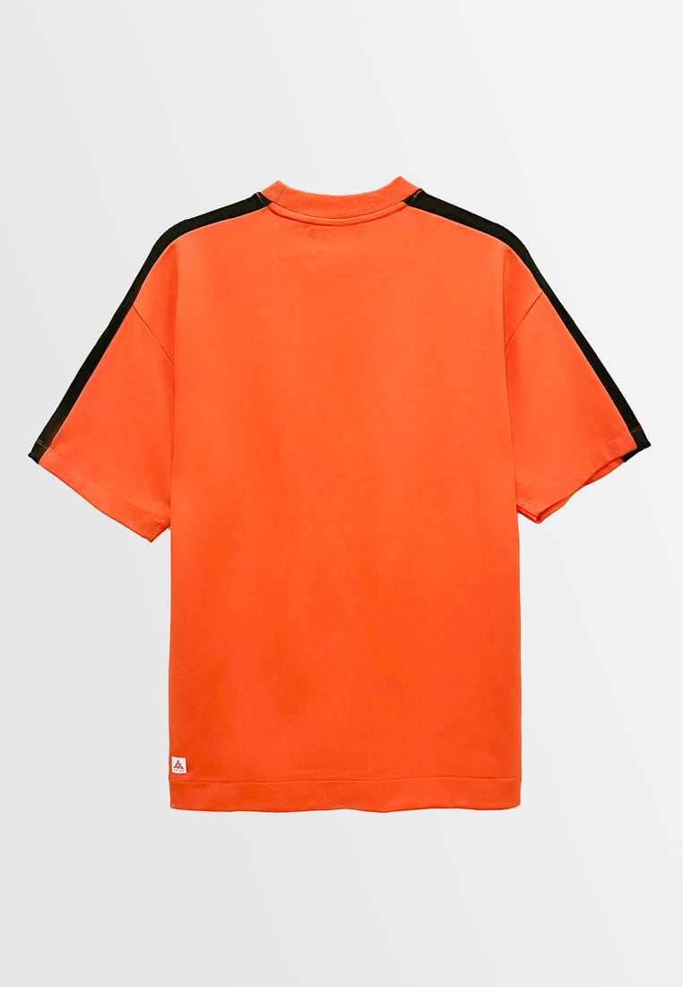 Men Short-Sleeve Fashion Tee - Orange - M3M838