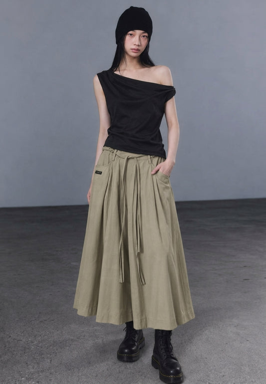Women Sleeveless Top - Black - 610413