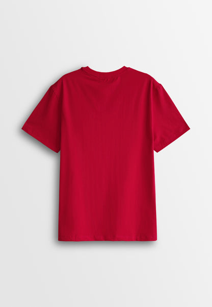 Men Short-Sleeve Graphic Tee - Red - 510356