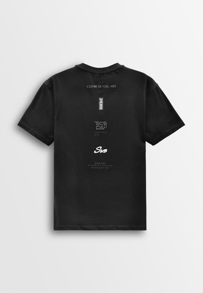 Men Short-Sleeve Graphic Tee - Black - 610249