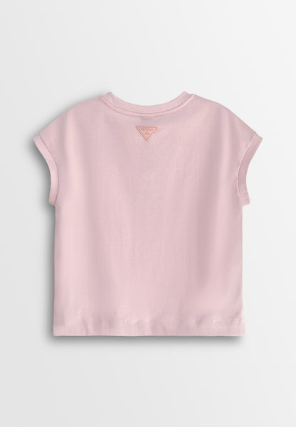 Playboy x SUB Women Sleeveless Fashion Tee - Pink - 610360