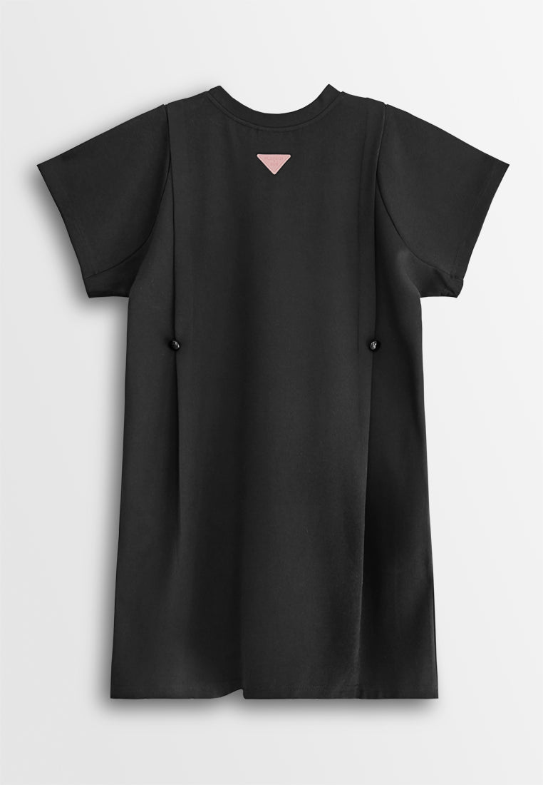 Playboy x SUB Women Midi Dress - Black - 610363