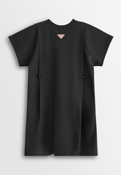 Playboy x SUB Women Midi Dress - Black - 610363