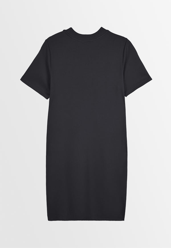 Women Midi Dress - Black - 410056