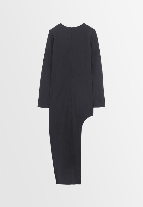 Women Long Dress - Black - M3W808