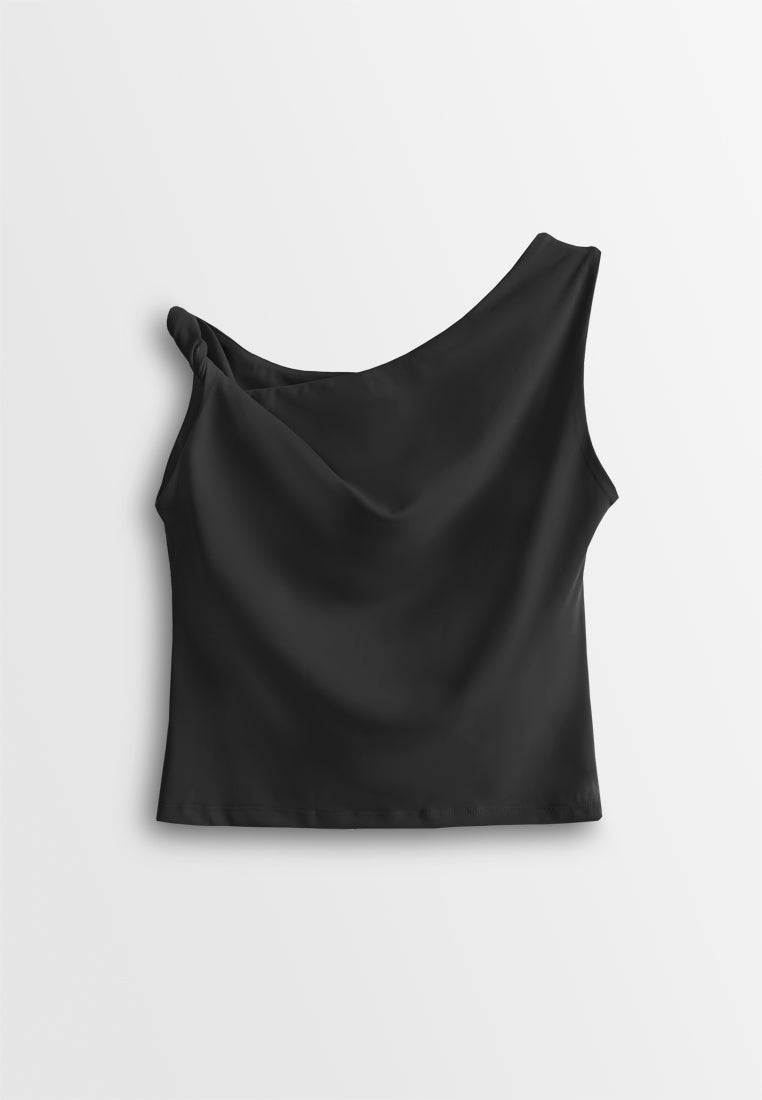 Women Sleeveless Top - Black - 610413