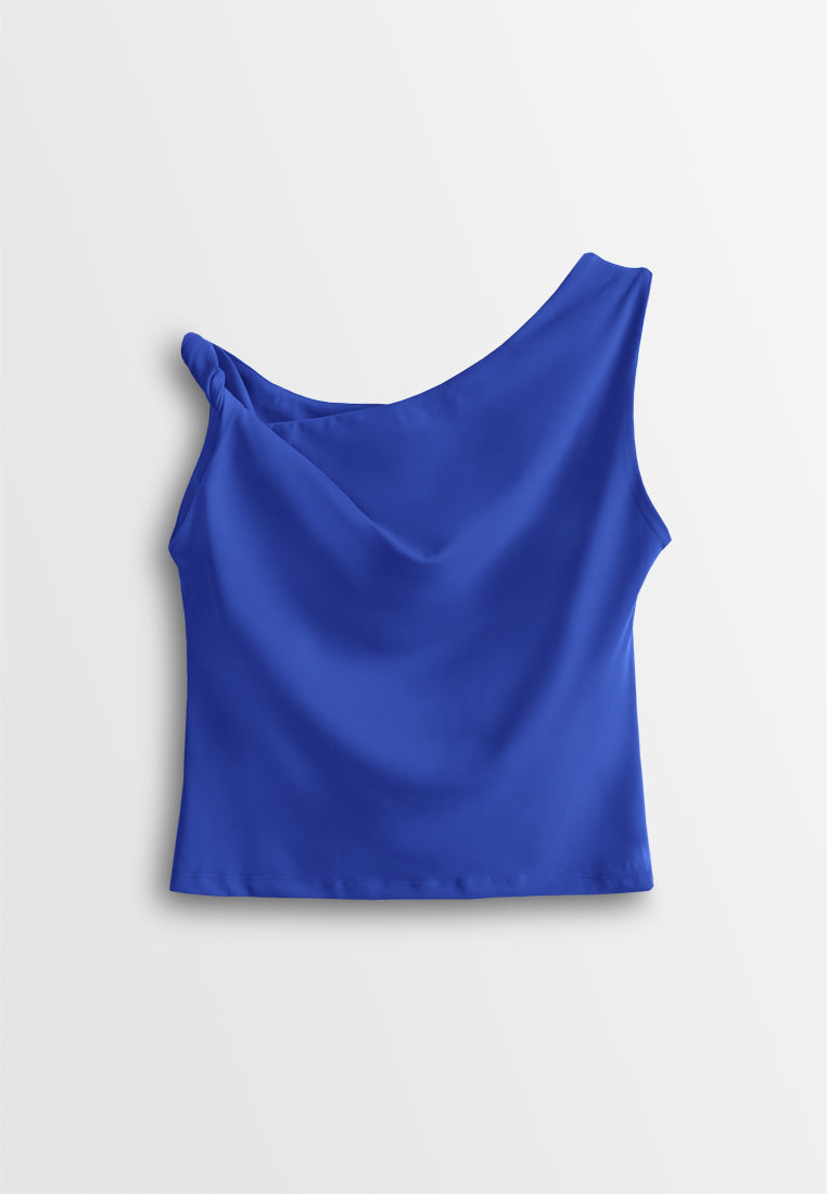 Women Sleeveless Top - Blue - 610433